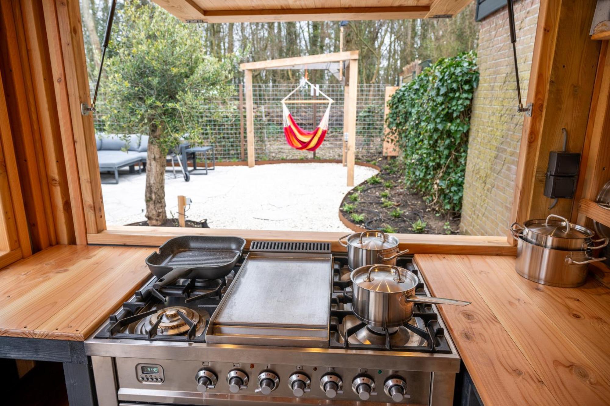 Kahakai Beach House - Unique Outdoor Kitchen - Next To Local Lake And 15 Min. The From Beach Noordwijkerhout Zewnętrze zdjęcie